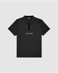 Malbon - Performance Zip Raglan Polo