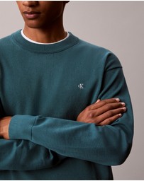 Calvin Klein Jeans - Relaxed Cotton Monogram Jumper