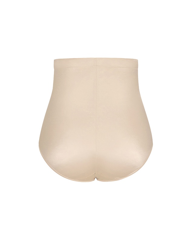 City Chic - Plus size Smooth & Chic Control Brief - latte