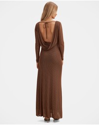Forever New - Wren Cowl Neck Back Maxi Dress
