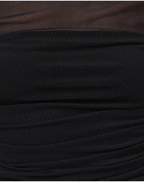 Calli - Aria Draped Mesh Top