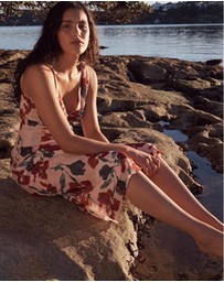 MINKPINK - Arabella Bias Midi Dress