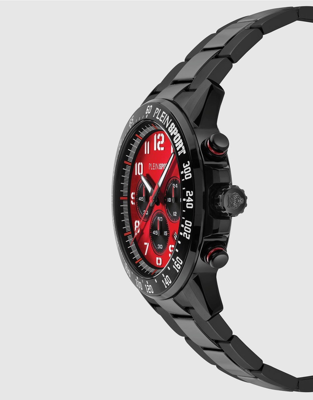 Plein Sport - CHRONORACE 45mm IP Gun Chronograph Watch