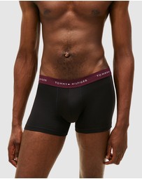 Tommy Hilfiger - 5-Pack Signature Repeat Logo Waistband Trunks