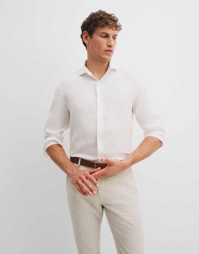 Country Road - Tailored Fit Organically Grown Linen Shirt