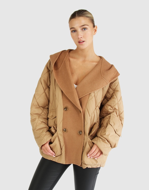 Belle & Bloom - Only You Quilted Utility Jacket