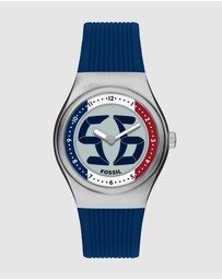 Fossil - Archival Big Tic Blue Analogue-Digital Watch