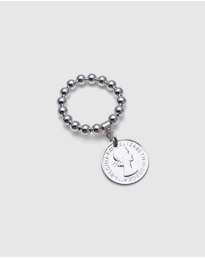 Von Treskow - Stretchy Ring With Coin