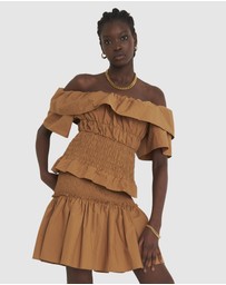 Zerafima - Matilda Shirred Skirt