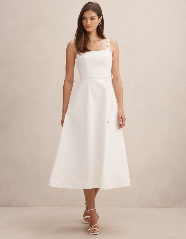 Forever New - Rosie Flower Applique Midi Dress
