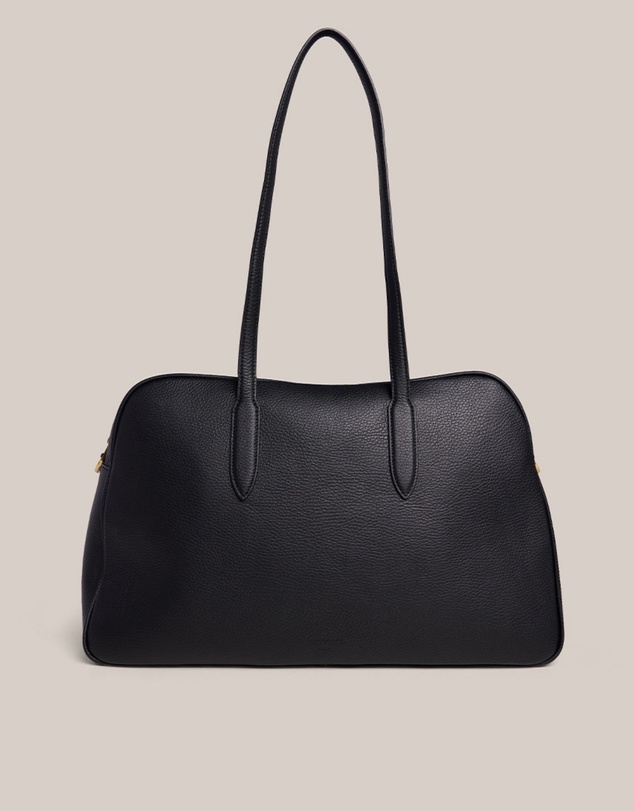 VESTIRSI - Vera Black Large Bowler Bag