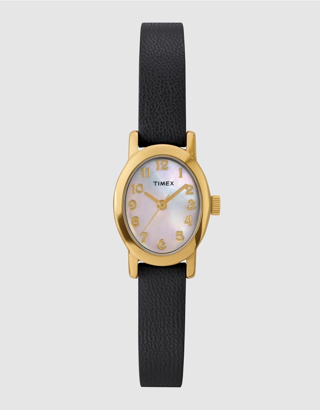 TIMEX - Cavatina 18mm Leather Strap Watch