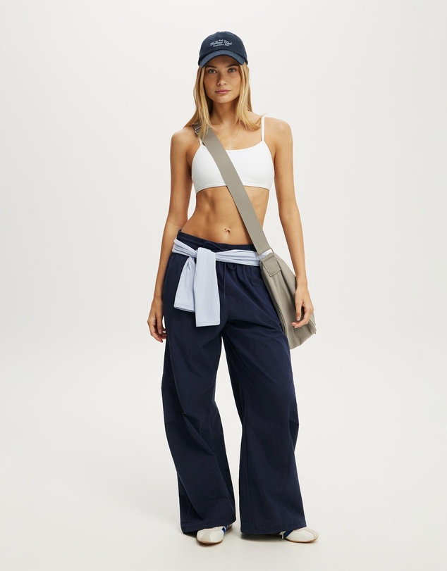 Cotton On Body Active - Ultra Soft Double Strap Back Crop