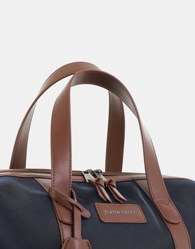 Pierre Cardin - Pierre Cardin 2-Tone Lite Duffle Carry On Bag