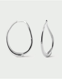 PDPAOLA - Halo Silver Hoops