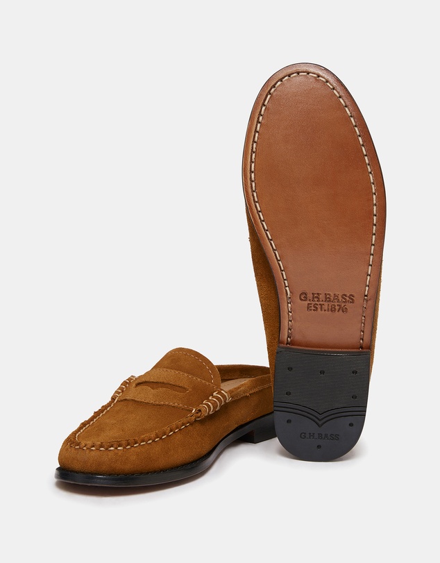 G. H. BASS - Weejun Women Penny Slide Suede