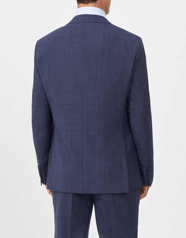 Van Heusen - Wool Blend Glen Check Suit Jacket