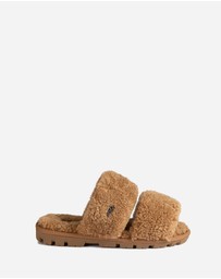 Ozwear Connection Uggs - Ugg Evelyn Curly Slide