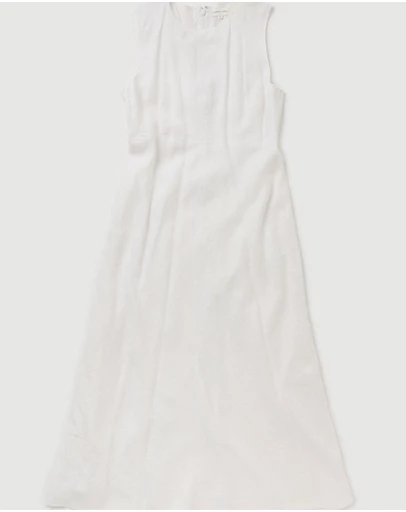 Revibe - Repaired Assembly Label Linen Dress