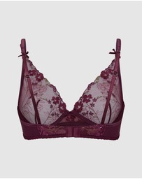 Hunkemoller - Peonie Non-Padded Underwired Longline Bra