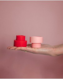 porter green - flipp sml silicone unbreakable candle holder set