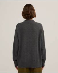 Witchery - Zip Polo Knit