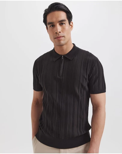 SABA - Cerrone Cotton Nylon Knit Polo