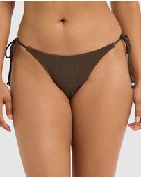 Bond-Eye Swimwear - Beaded Tie Side Vista Brief