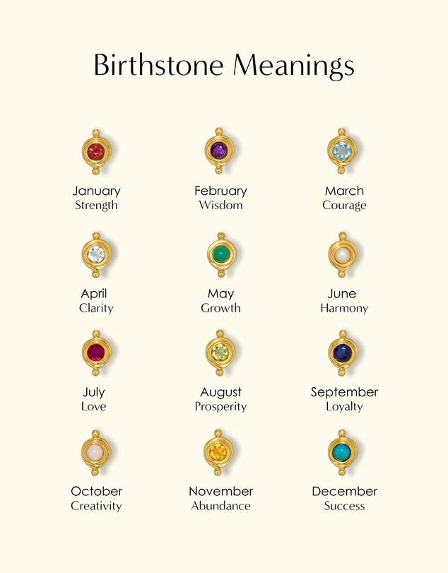 Ottoman Hands - October Birthstone Pendant Necklace
