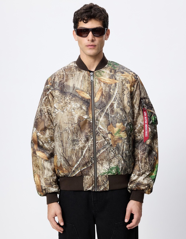 Alpha Industries - Ma-1 Relaxed Fit Flight Jacket (Oxford Camo)