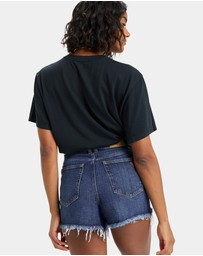 Roxy - Womens Eva Denim Shorts