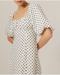 Tussah - Sabine Polka Dot Midi Dress