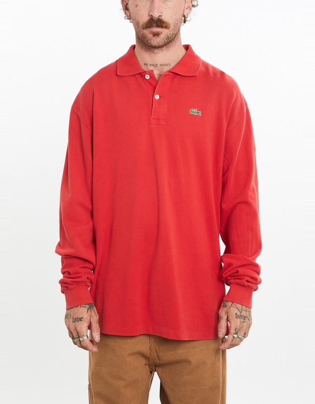 Vintage by The Real Deal - Pre Loved - Vintage Lacoste Long Sleeve Polo Shirt