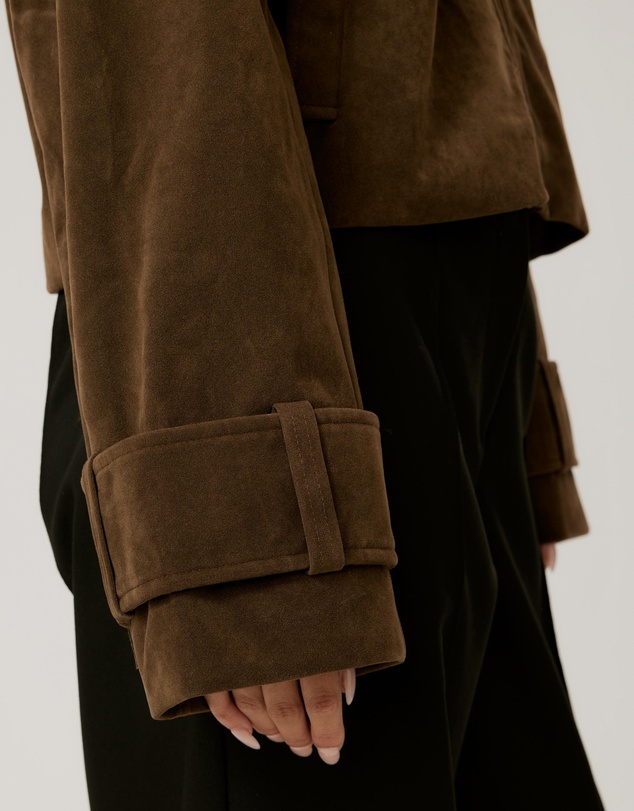 Calli - Heidi Faux Suede Jacket