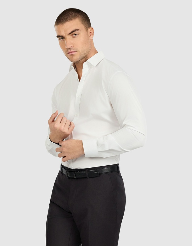 Tarocash - Iko Slim Stretch Bamboo Shirt