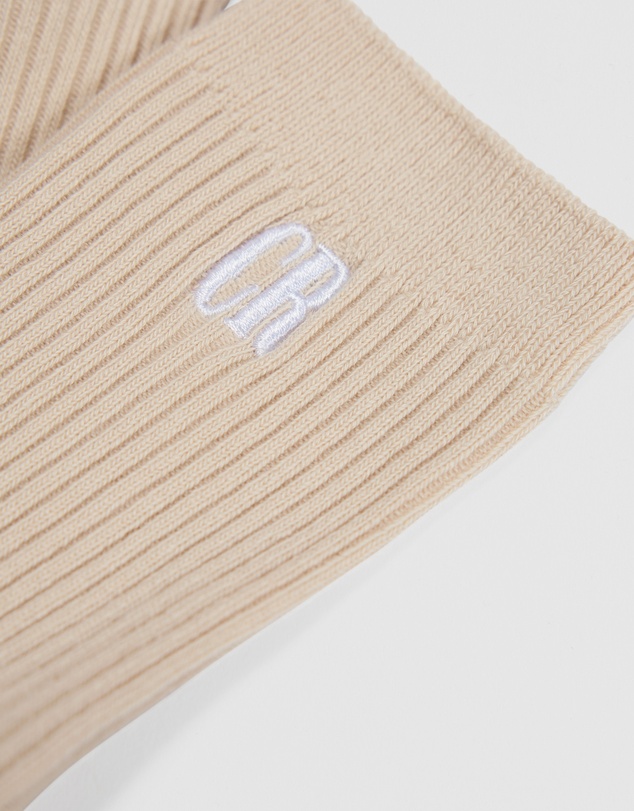 Country Road - Australian Cotton Blend Cr Ribbed Three Quarter Crew Sock