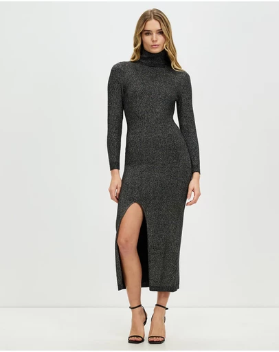 Honey and Beau - Raise Up Turtle Neck Dress