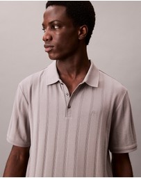 Calvin Klein - Variegated Rib Classic Polo Shirt