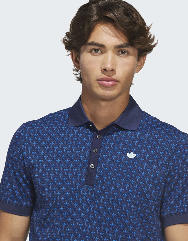 adidas Originals - Originals All Over Trefoil Polo Mens