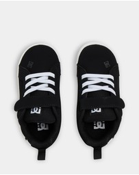 DC Shoes - Boys 2 to 7 Court Graffik V Sneakers