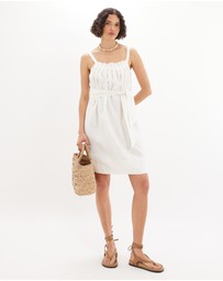 Amelius - Ananda Belted Ramie Dress