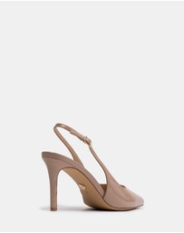 Wittner - Riker Patent Leather Slingbacks