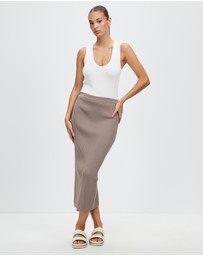 White By FTL - New Skyla Knit Skirt