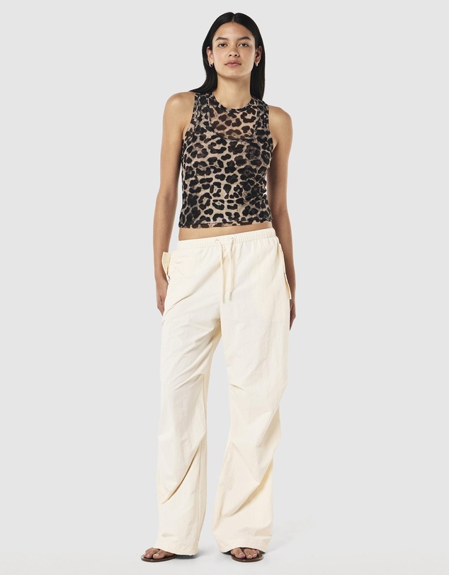 P.E Nation - Leopard Discovery Mesh Tank
