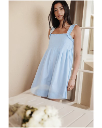 Petal & Pup - Lola Playsuit - Light Blue