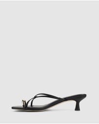 Siren - Xane Kitten Heel Thongs