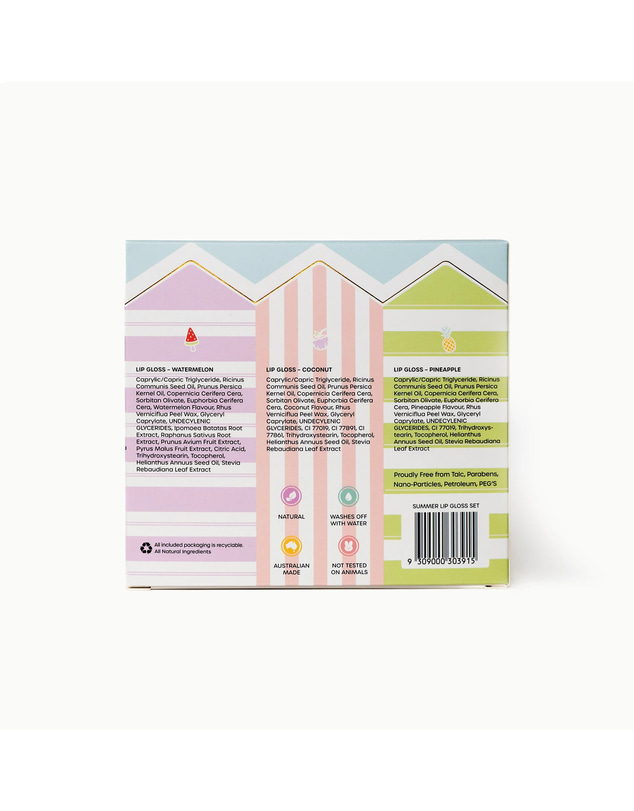 Oh Flossy - Beach Club Natural Lip Gloss Set