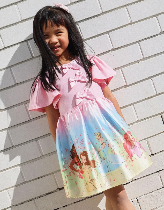 Rock Your Kid - Disney Princess Bow Dress - ICONIC EXCLUSIVE
