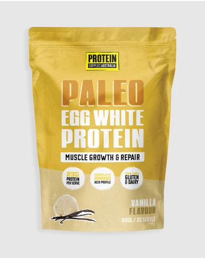 Protein Supplies Australia - Vanilla Bean PaleoPro (Egg White Protein) - 900g
