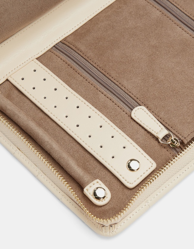 Wolf - Wolf Caroline Large Jewellery Portfolio  Ivory
